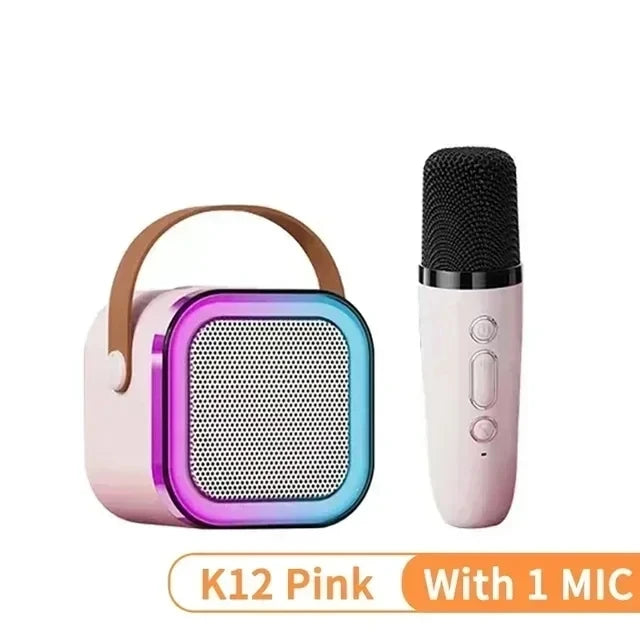 Enceinte Karaoké Bluetooth Portable avec Micro Sans Fil