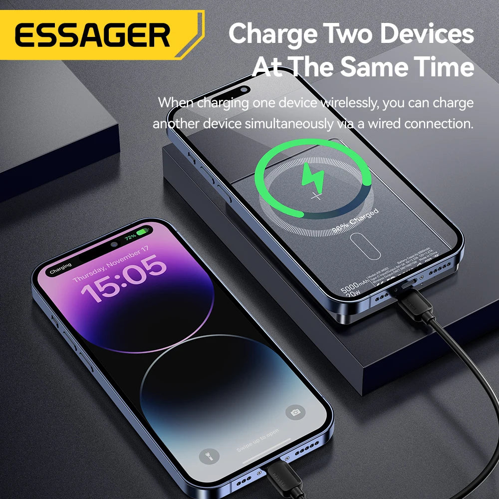 Batterie Magnétique Sans Fil Compatible MagSafe