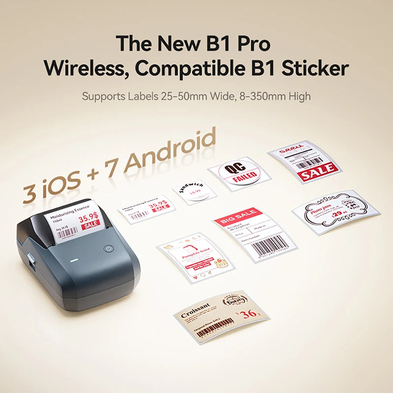 Imprimante Thermique de Poche Bluetooth NIIMBOT