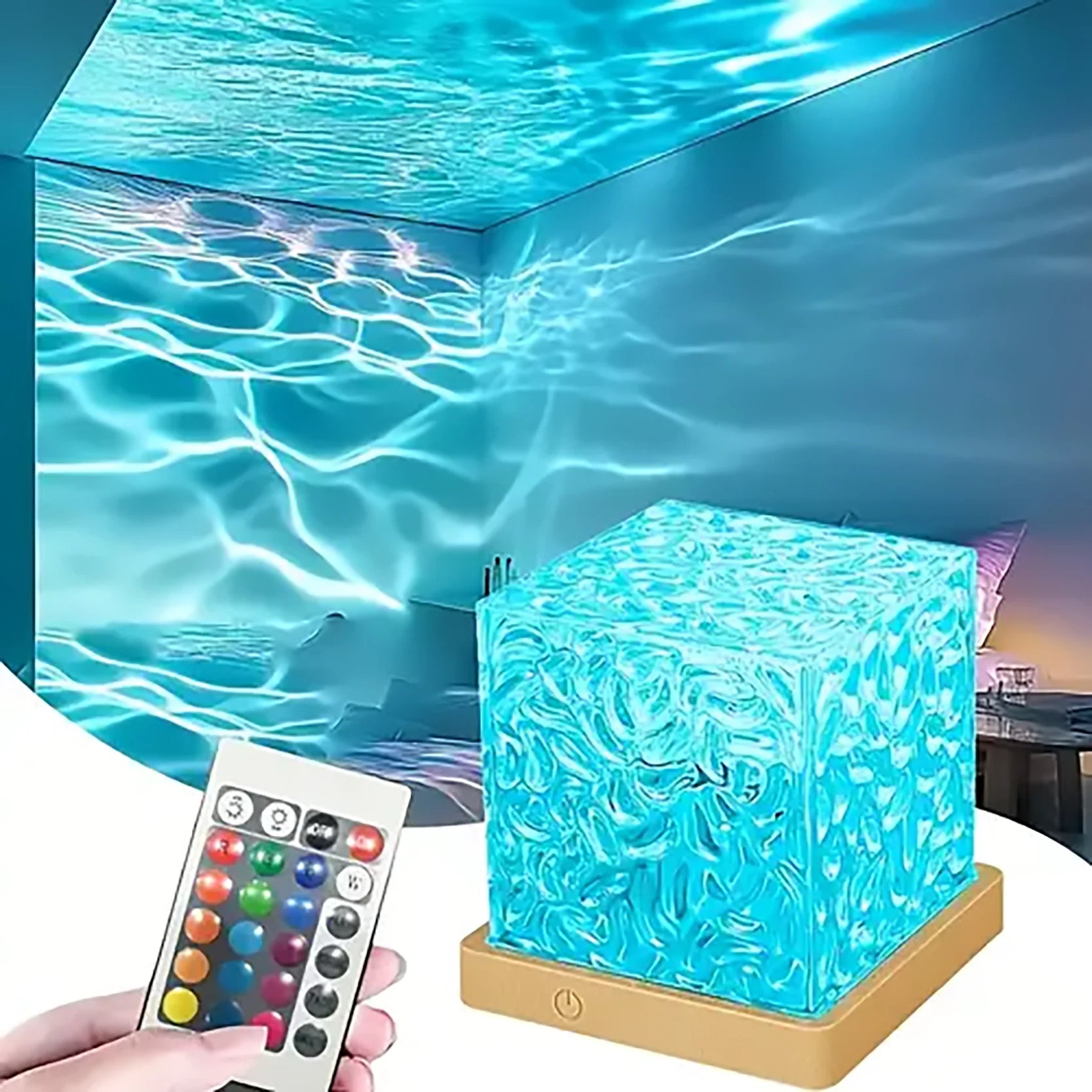 Projecteur Aurora Océan 🌊 Lampe d'Ambiance LED