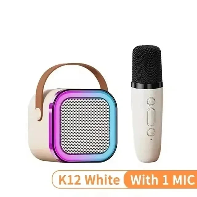 Enceinte Karaoké Bluetooth Portable avec Micro Sans Fil