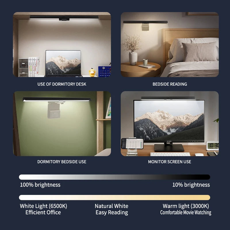 Barre LED pour Écran avec Réglage de Luminosité