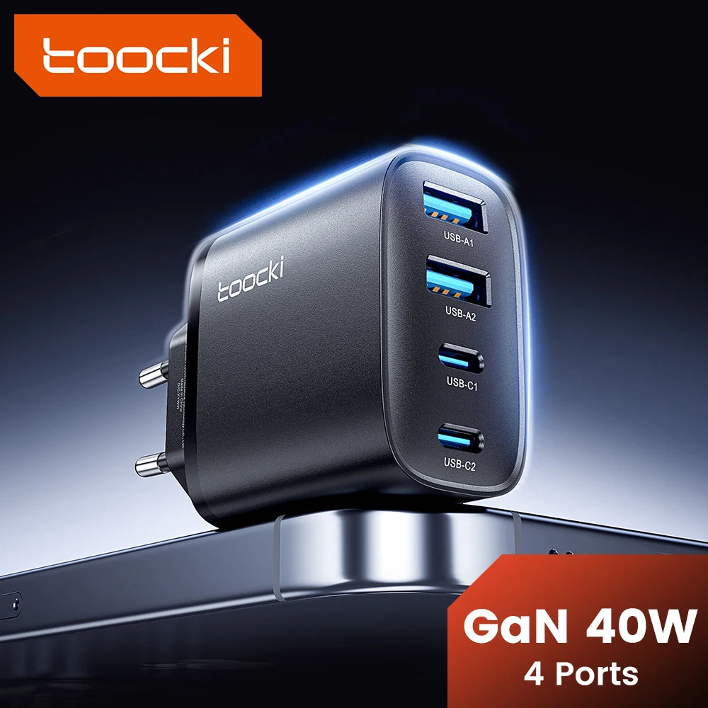 Chargeur Mural Compact 40W GaN Charge Rapide